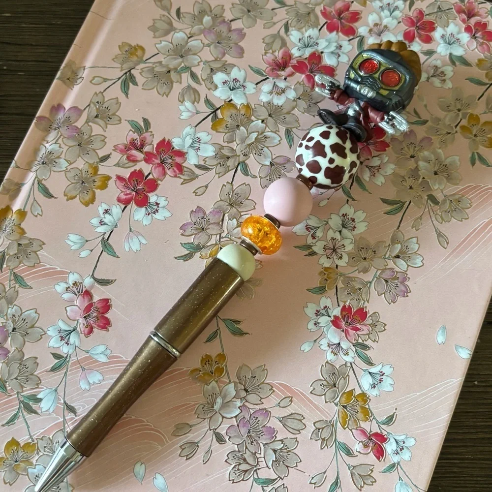 Marvel Doorables: Guardians of the Galaxy: Star-Lord handmade beaded pen